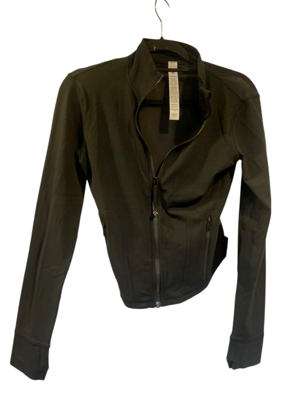 NWT Lululemon define mesh back jacket nulu BLACK Size 8